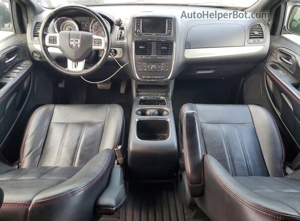 2C4RDGEGXKR535260 2019 DODGE GRAND Серебряный Вид щитка приборов