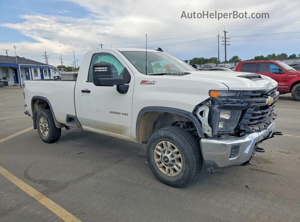 1GC0YLE75RF452956 2024 CHEVROLET SILVERADO White Դիմացի տեսք