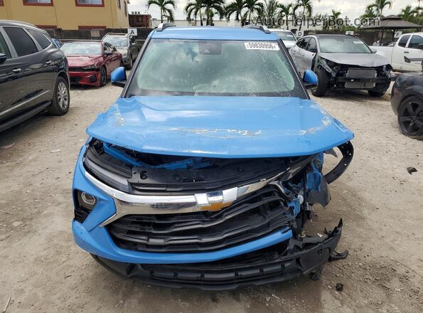 KL79MPSL7RB107833 2024 CHEVROLET TRAILBLAZER Blue უკანა ხედი