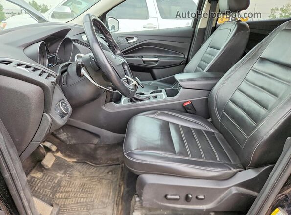 1FMCU9J96HUE41392 2017 FORD ESCAPE Black წინა პანელის ხედი