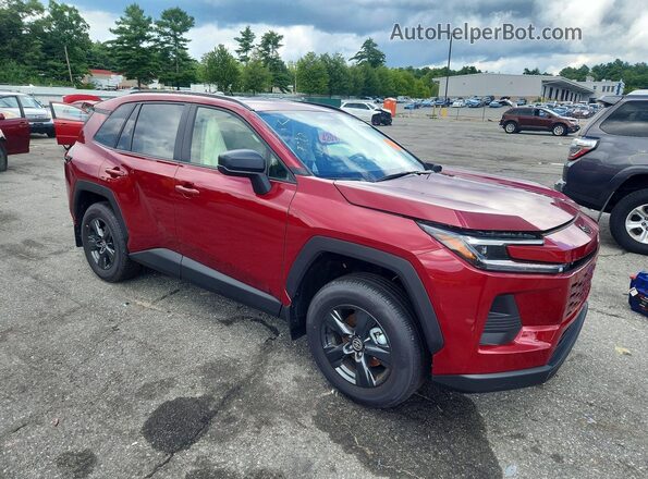 JTM6CRAV2TD302662 2026 TOYOTA RAV4 Red წინა ხედი