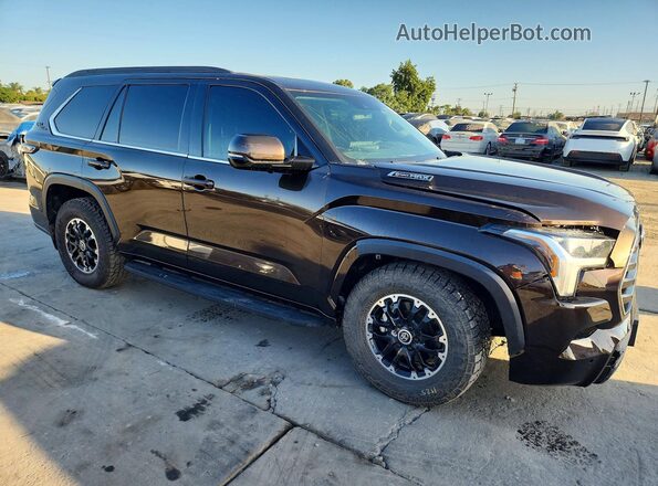 7SVAAABAXPX006652 2023 TOYOTA SEQUOIA Brown წინა ხედი