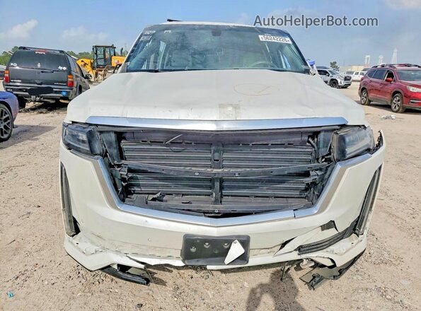 1GYS4MKL7NR176102 2022 CADILLAC ESCALADE White Rear view