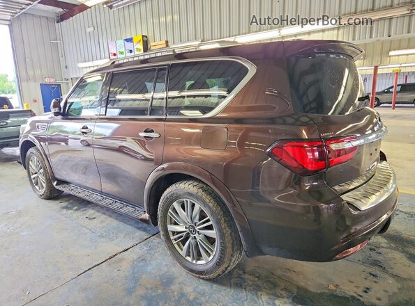 JN8AZ2NE2J9192503 2018 INFINITI QX80 Brown უკანა მარჯვენა