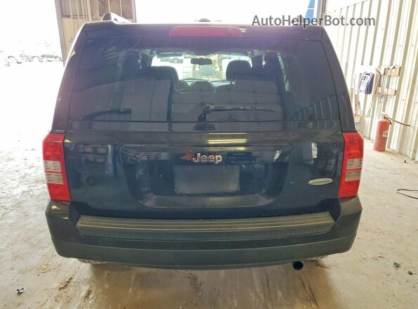 1C4NJPFA7HD161087 2017 JEEP PATRIOT Black წინა სალონის ხედი