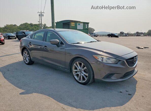 JM1GL1V54H1130952 2017 MAZDA 6 Brown Vista frontal