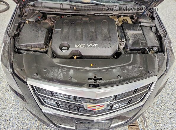 2G61U5S37G9193120 2016 CADILLAC XTS Black ძრავის განყოფილების ხედი