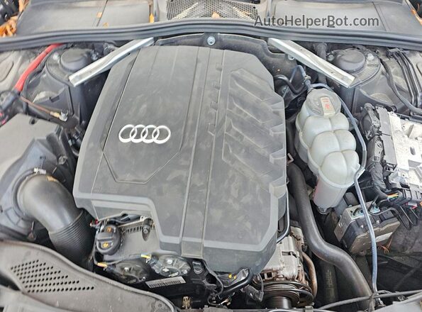 WAUDACF59MA056857 2021 AUDI A5 Black Vista del salpicadero