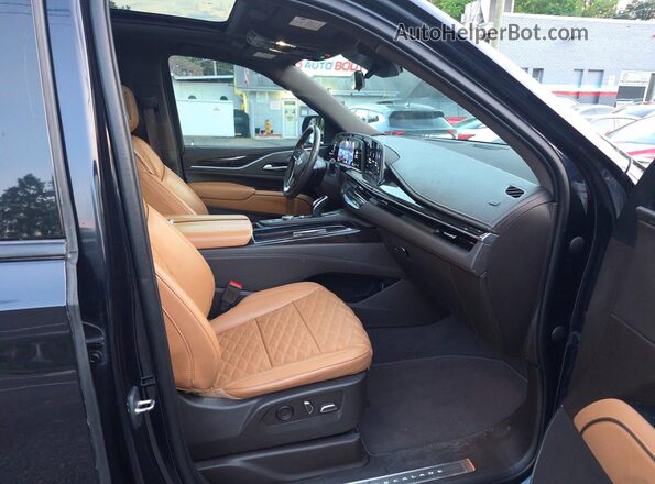 1GYS4FKL7PR104654 2023 CADILLAC ESCALADE Синий Вид сзади