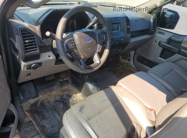 1FTMF1C87HKC08030 2017 FORD F150 White Widok zestawu wskaźników