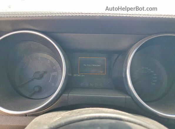 1FA6P8TH7K5122971 2019 FORD MUSTANG White Հետևի նստատեղերի տեսք