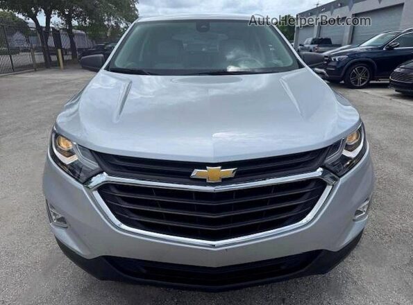 3GNAXHEV3LS731142 2020 CHEVROLET EQUINOX Silver უკანა ხედი
