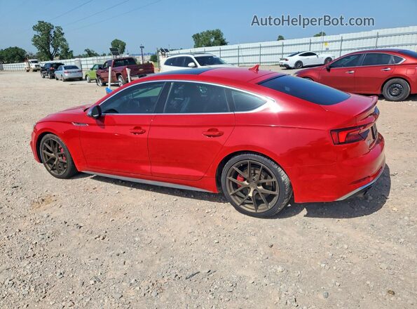 WAUC4CF53JA028194 2018 AUDI S5 Red უკანა მარჯვენა