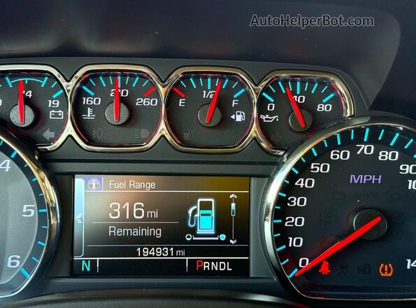 1GNSKHKC6KR275841 2019 CHEVROLET SUBURBAN Gray ხელსაწყოთა პანელის ხედი