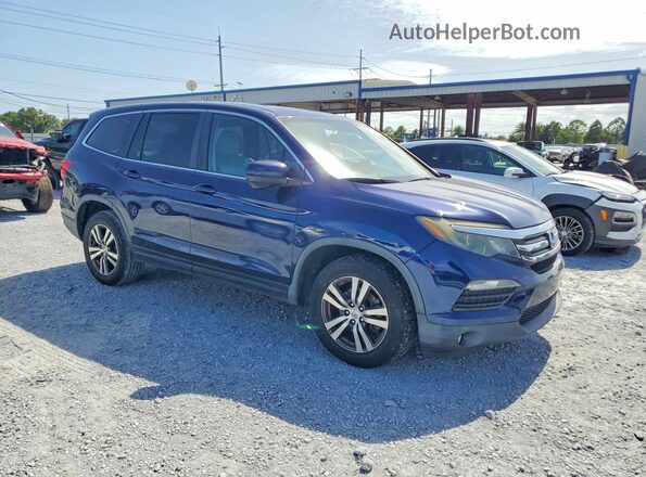 5FNYF6H59GB039282 2016 HONDA PILOT Blue Դիմացի տեսք