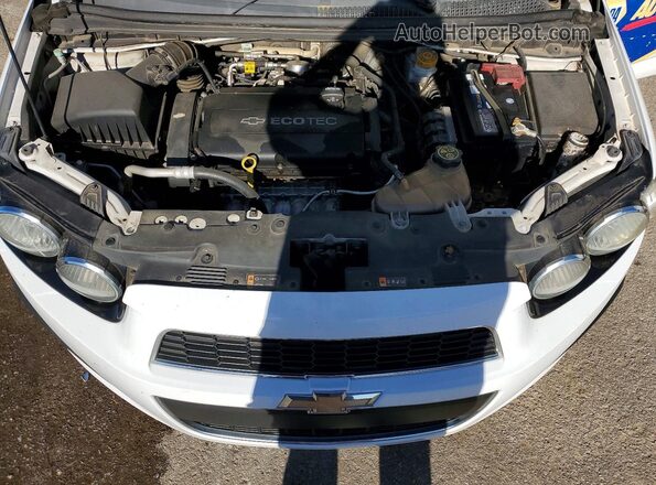 1G1JA6SH5G4174410 2016 CHEVROLET SONIC White Engine compartment view