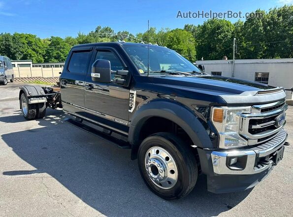 1FD0W5HT6NEC83973 2022 FORD F550 Black Vista frontal