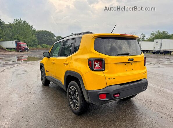 ZACCJBCB4HPE87499 2017 JEEP RENEGADE Yellow Առջևի աջ