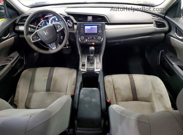 2HGFC2F61KH538683 2019 HONDA CIVIC Black Vista del cuadro de instrumentos