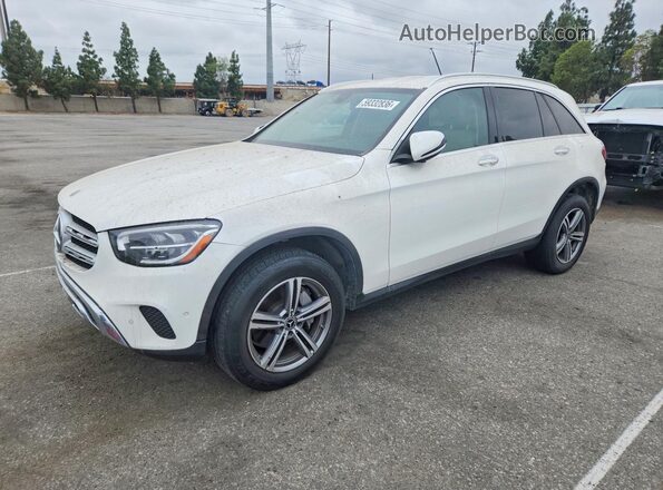 W1N0G8DBXMV278637 2021 MERCEDES-BENZ GLC-CLASS White Tył lewy