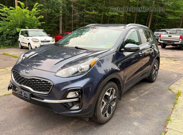 KNDPNCAC4L7688249 2020 KIA SPORTAGE Black Trasero izquierdo