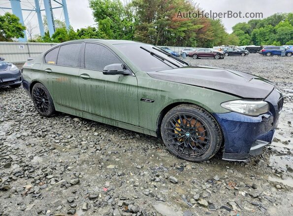WBA5B3C56GD549632 2016 BMW 5 SERIES Green Vista frontal