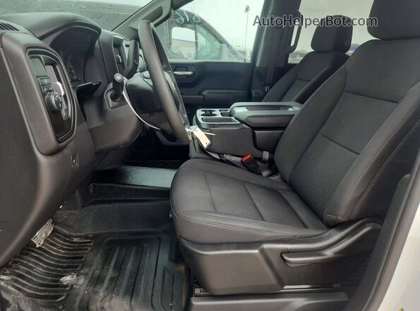 3GCPAAEK6PG235827 2023 CHEVROLET SILVERADO White წინა პანელის ხედი