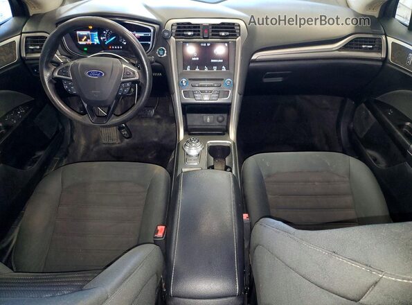 3FA6P0HDXHR272148 2017 FORD FUSION Blue Vista del cuadro de instrumentos