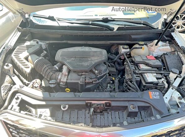 1GYKNERS5MZ182379 2021 CADILLAC XT5 White წინა პანელის ხედი