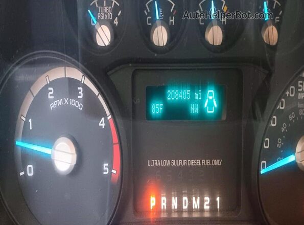1FT7X2BT1GEA56975 2016 FORD F250 Black Vista del cuadro de instrumentos