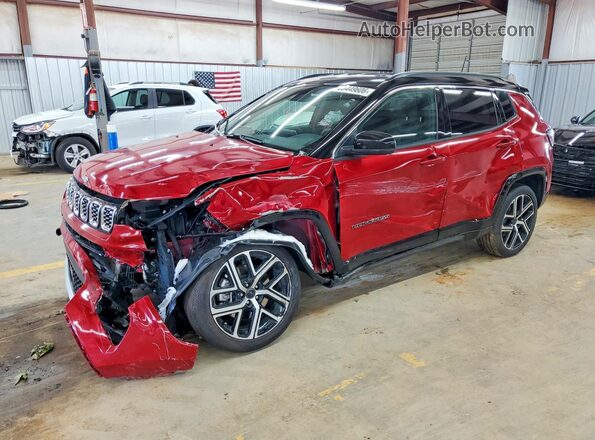 3C4NJDCN9ST614813 2025 JEEP COMPASS Red Հետևի ձախ