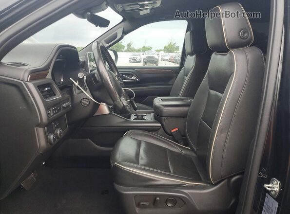 1GNSCFKT2PR101256 2023 CHEVROLET SUBURBAN Black Вид панелі приладів