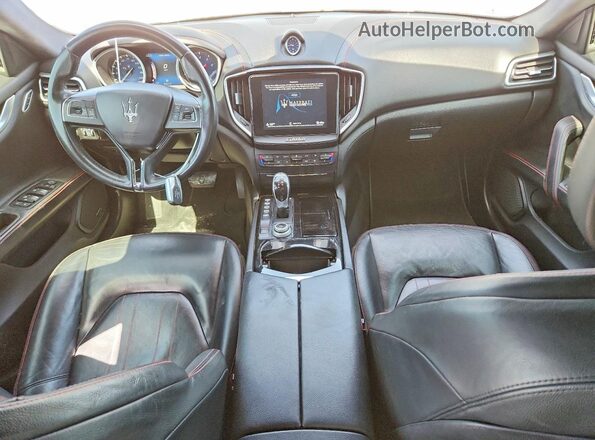 ZAM57RSA9H1226650 2017 MASERATI GHIBLI Black Vista del cuadro de instrumentos