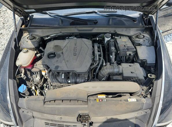 KMHL24JA5PA255717 2023 HYUNDAI SONATA Black Vista del compartimento del motor