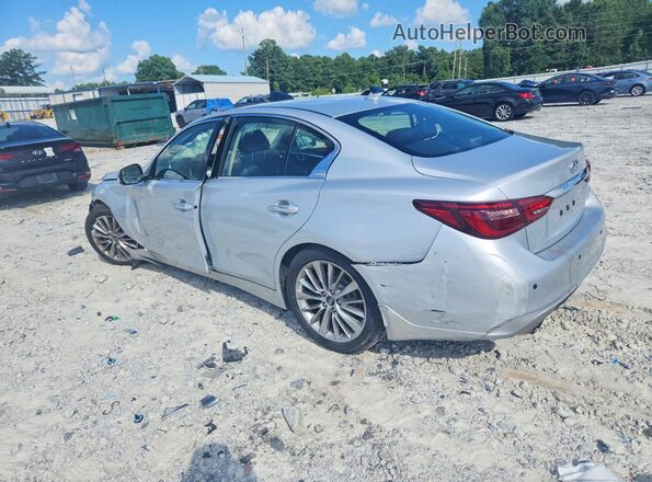 JN1EV7APXJM362927 2018 INFINITI Q50 Gray Rear right