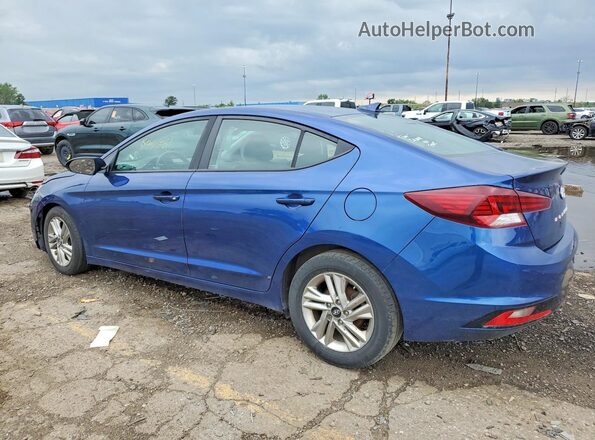 5NPD84LF8LH560700 2020 HYUNDAI ELANTRA Синий Задняя правая четверть