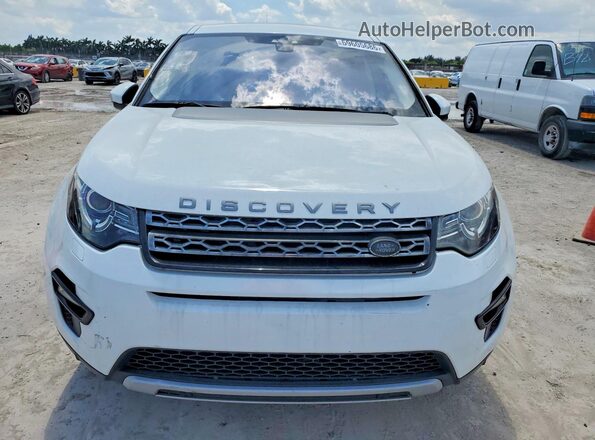 SALCR2RX7JH748352 2018 LAND ROVER DISCOVERY White უკანა ხედი