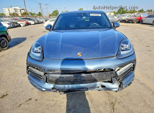 WP1AA2AYXKDA00616 2019 PORSCHE CAYENNE Blue უკანა ხედი