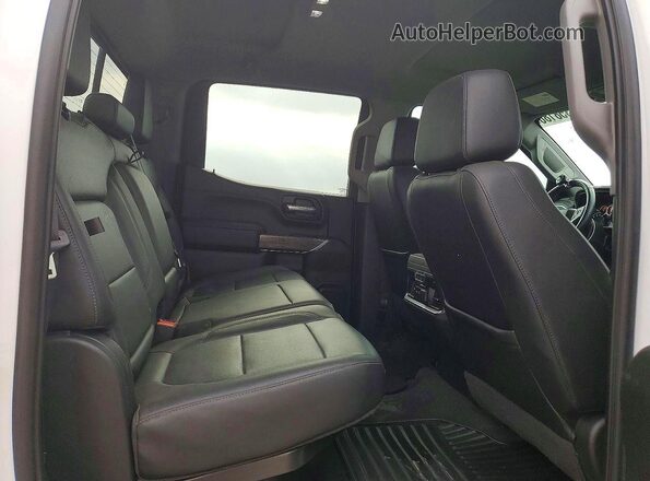 3GCUYGEL0LG417267 2020 CHEVROLET SILVERADO White Widok wnętrza z tyłu