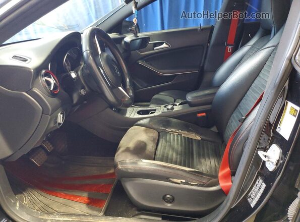 WDDSJ4EB5GN380009 2016 MERCEDES-BENZ CLA-CLASS Black Widok deski rozdzielczej