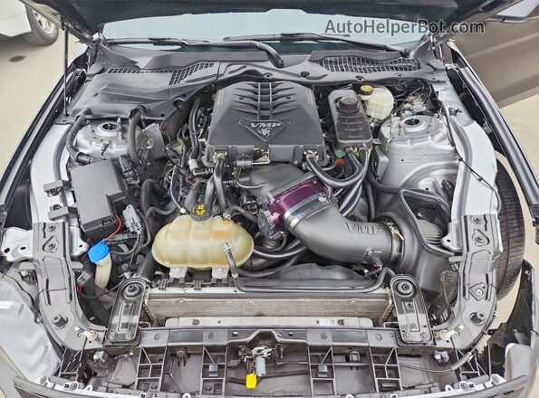 1FA6P8CF1L5182504 2020 FORD MUSTANG Silver Սալոնի հետևի տեսք