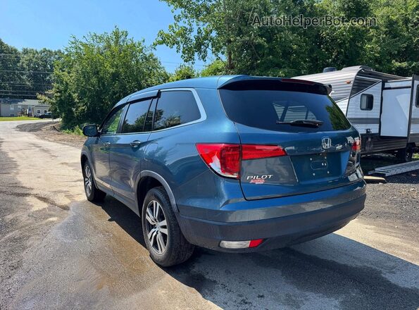 5FNYF6H52HB086462 2017 HONDA PILOT Blue Delantero derecho