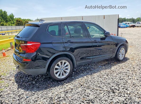 5UXWX9C34H0T25499 2017 BMW X3 Black Front right