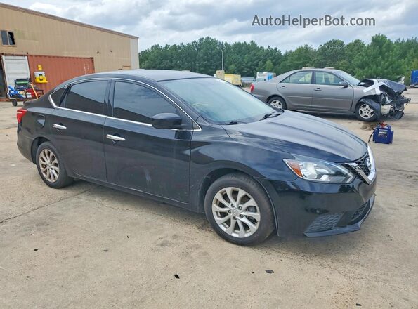 3N1AB7APXKY229039 2019 NISSAN SENTRA Black Դիմացի տեսք
