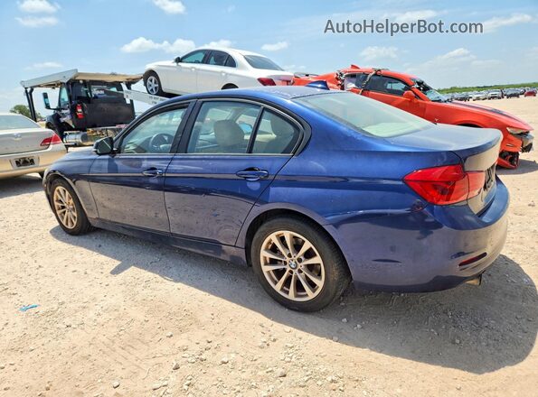 WBA8E1G5XGNT99425 2016 BMW 3 SERIES Blue Trasero derecho