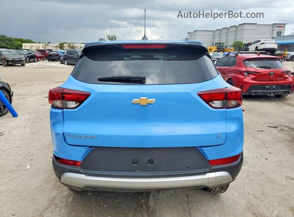 KL79MPSL7RB107833 2024 CHEVROLET TRAILBLAZER Blue წინა სალონის ხედი