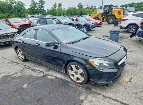 WDDSJ4GB4GN303225 2016 MERCEDES-BENZ CLA-CLASS Black Դիմացի տեսք