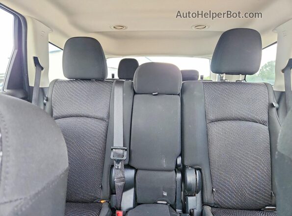 3C4PDCAB1LT260726 2020 DODGE JOURNEY Gray Rear interior view