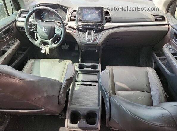5FNRL6H79JB008345 2018 HONDA ODYSSEY Silver Вид щитка приладів