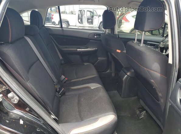 JF2GPADC9GH307314 2016 SUBARU CROSSTREK Black ძრავის განყოფილების ხედი